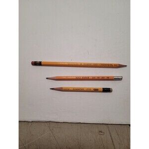 Vintage Lot Of 3 Pencils Chamfer, Eagle, Mongol.